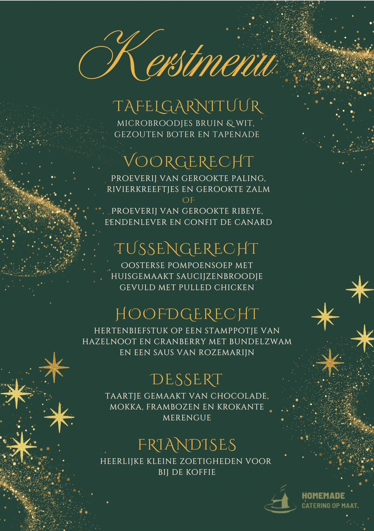 Mevrouw Kortekaas Kerstmis Thuisdiner 2025